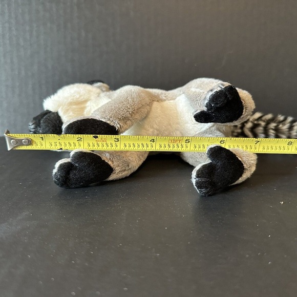SOS Save our Space Ring Tailed Lemur 2003 Stuffed Animal/Plush 12" CLEAN-VTG - Picture 9 of 12